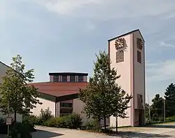 Die kath. Pfarrkirche Hl. Geist
