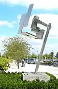 Phönix 2005-6, Edelstahl, 370 cm