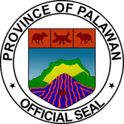 Offizielles Siegel der Provinz Palawan