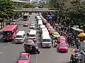 Thanon Phahonyothin im Bezirk Chatuchak