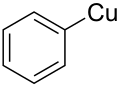 Strukturformel von Phenylkupfer