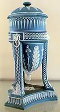 Wedgewood-Porzellan, Französische Urne mit Deckel (1820)