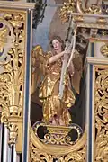 Harfenengel im Freisinger Dom