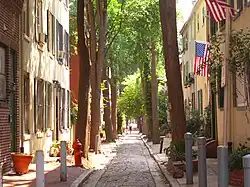 Quince Street im Old City Historic District