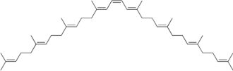 Strukturformel cis-Phytoens