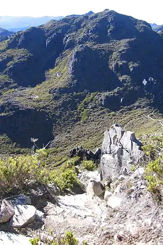 Blick vom Cerro Chirripó