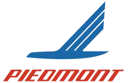 Altes Logo der Piedmont Airlines