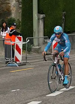 Pierre Drancourt beim Prolog der Tour de Romandie 2007