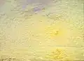 Brume et soleil sur la Manche