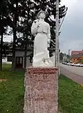 Steinmetzdenkmal in Moneasa (Rumänien)
