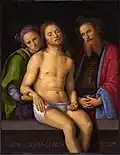 Perugino – Grablegung (um 1495), Clark Art Institute, Williamstown, Mass.