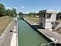 Schleuse Nr.&nbsp;1 im Aisne-Seitenkanal