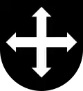 Spitznagelkopfkreuz oder Pfeilkreuz