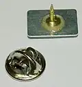 Butterfly-Verschluss für Pins, rückseitig