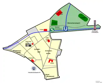 Stadtteilkarte
