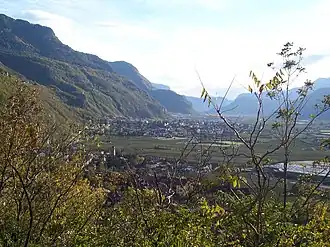 Ansicht von Leifers und Steinmannwald