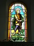 Wendelinusabbildung in der Pinsweiler Kapelle