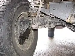 Portalachse bei einem Steyr-Puch Pinzgauer