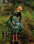 Jeune fille à la baguette
