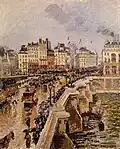 Le Pont-Neuf, après-midi de pluie, 1re série