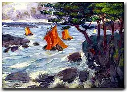 Schiffe vor Pula, 1914
