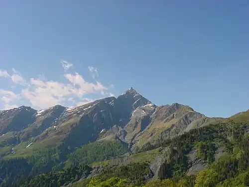 Piz Beverin vom Heinzenberg aus gesehen