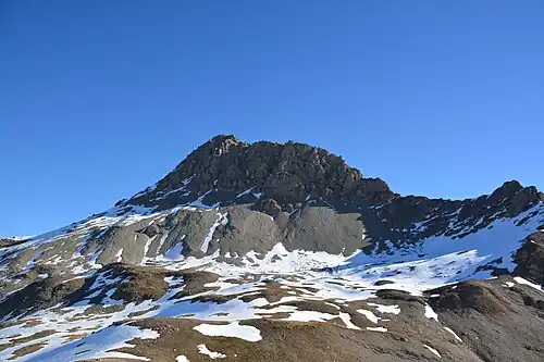 Blick nach Norden zum Piz Cagniel.