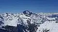 Blick nach Westen zum Piz Ela