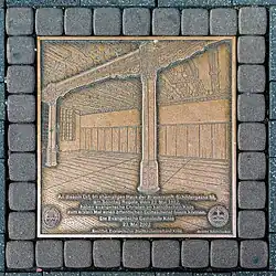 Gedenktafel an das Zunfthaus Mirweiler der Brauer vor 200 Jahren