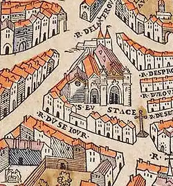 Im Jahr 1550 war die Stadtmauer von Philippe-Auguste verschwunden.