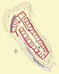 Plan, Siedlung Castellet de Bernabé