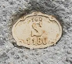 Plakette Saarau