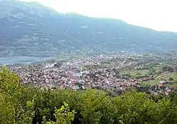 Blick auf Plav