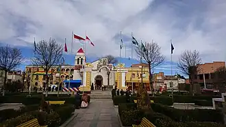 Plaza Principal in Pucarani
