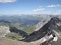 Aussicht vom Aroser Rothorn nach Nordosten (Arosa)