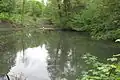 Rückhaltebecken unterhalb der Plinzenmühle