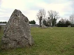 Steinreihe von Plumaudière