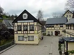 Übertagegebäude des Molchner Stollns