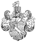 Wappen derer von Pogwisch in J. Siebmacher’s Wappenbuch, VI. Band, 9. Abteilung; Ausgestorbener Preussischer Adel: Provinz Pommern
