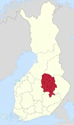 Lage in Finnland