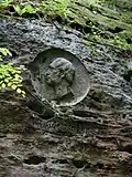 Relief im Schindergraben bei Hohnstein