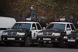 Als Polizeifahrzeug