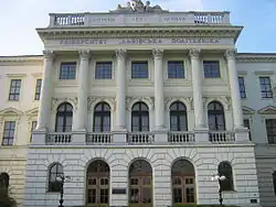 Hauptgebäude des Polytechnikums in Lemberg