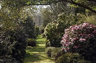 Der botanische Garten im Jahr 2008