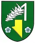 Pflugschar im Wappen von Polom