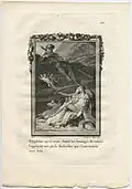 Polyphem und Galateia. Gestochen von Simon-Charles Miger