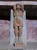 Antiker Telamon in Pompeji