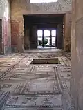 Blick in das Atrium