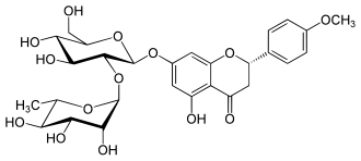 Strukturformel von Poncirin