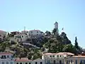Uhrenturm über Poros